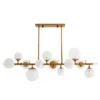 Arteriors Home New Arrivals Troon Chandelier Antique Brass