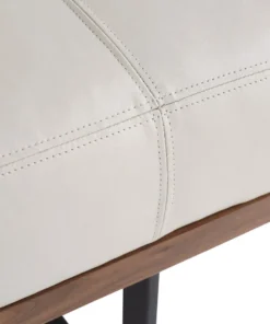 Arteriors Home Tuck Bench Ivory Leather New Arrivals 18 Arteriors Home Tuck Bench Ivory Leather New Arrivals