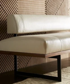 Arteriors Home Tuck Bench Ivory Leather New Arrivals 14 Arteriors Home Tuck Bench Ivory Leather New Arrivals