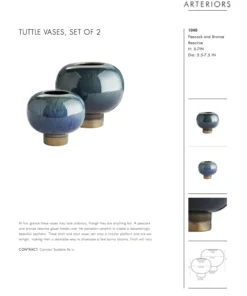 Arteriors Home Tuttle Vase Set