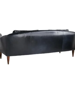 Arteriors Home New Arrivals Vincent Sofa Ink Leather