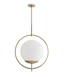 Arteriors Home Volta Pendant Pale Brass New Arrivals 13 Arteriors Home Volta Pendant Pale Brass New Arrivals