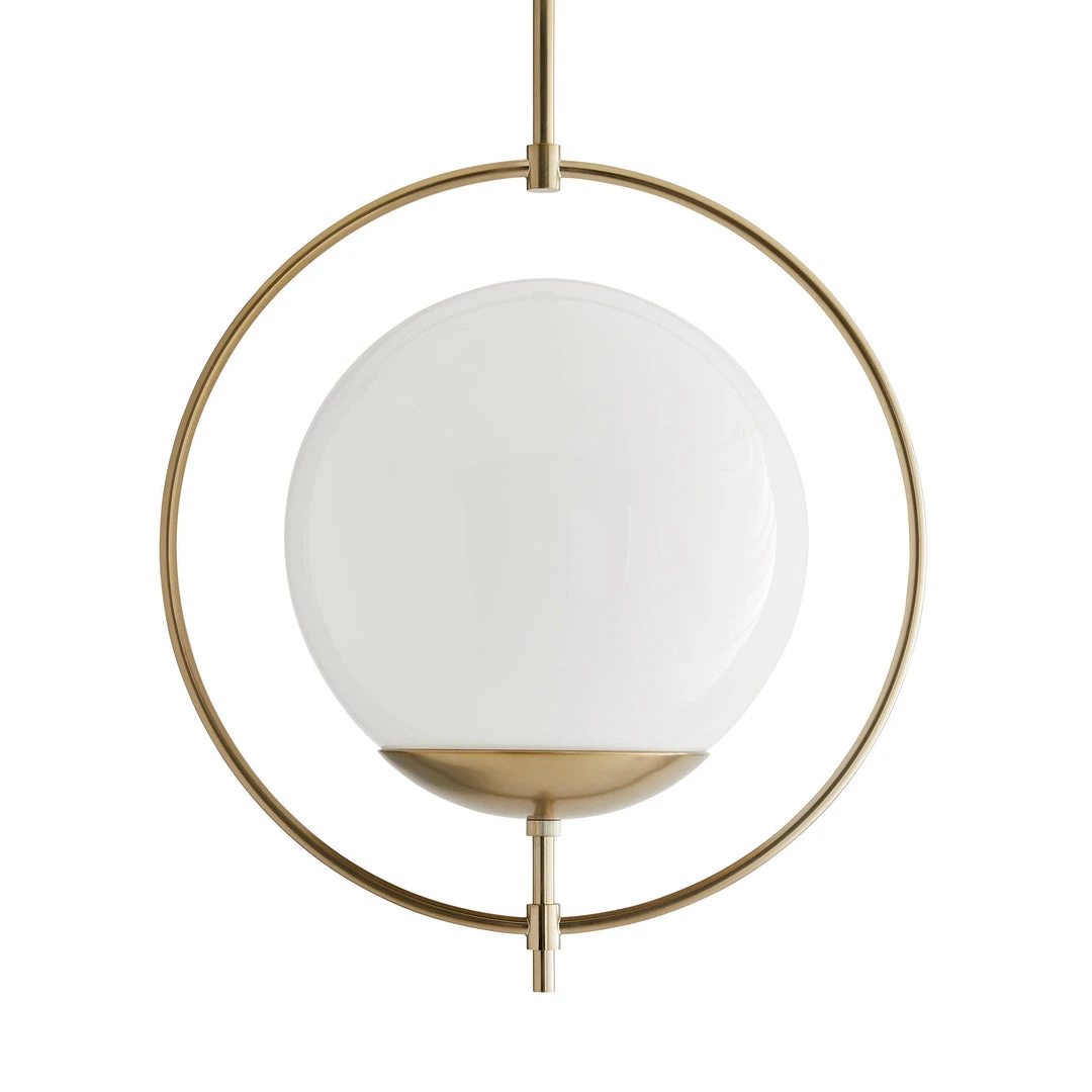 Arteriors Home Volta Pendant Pale Brass New Arrivals 1 Arteriors Home Volta Pendant Pale Brass New Arrivals