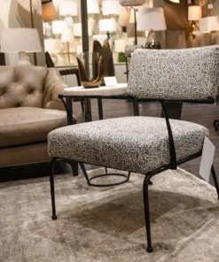 Arteriors Home New Arrivals Wallace Chair Pitch Texture