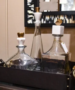 Arteriors Home New Arrivals Wilshire Decanter Set Of 3