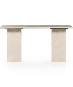 Four Hands New Arrivals Arum Desk Cream Marble