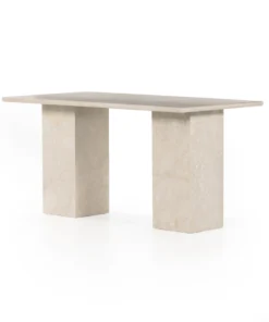 Four Hands New Arrivals Arum Desk Cream Marble