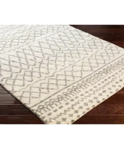 Clayton Gray Home Bali Wool Rug Cream And Taupe