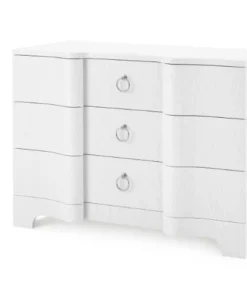 Bungalow 5 Bardot Large 3 Drawer White New Arrivals