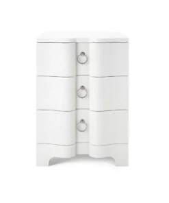 Bungalow 5 New Arrivals Bardot 3 Drawer Side Table White 16 Bungalow 5 New Arrivals Bardot 3 Drawer Side Table White