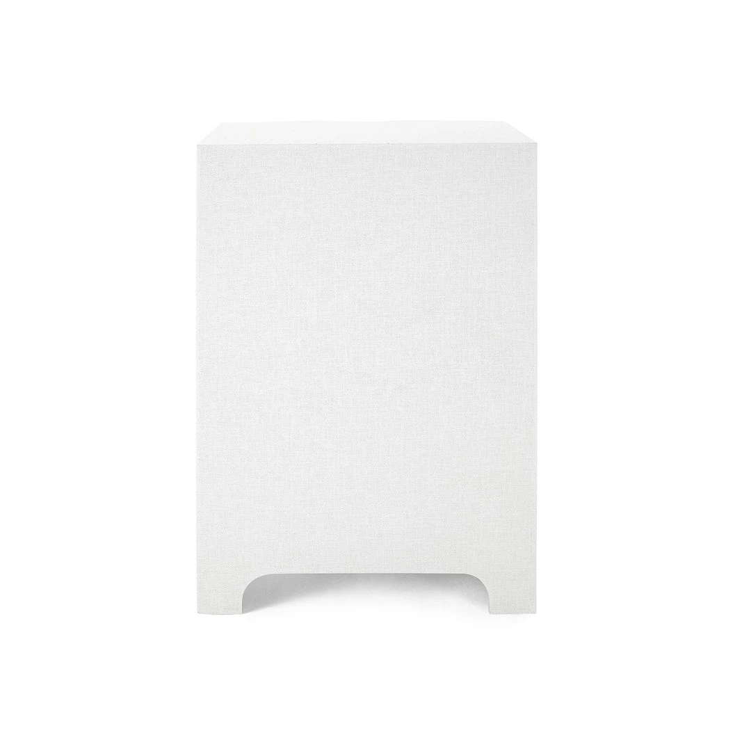 Bungalow 5 New Arrivals Bardot 3 Drawer Side Table White 12 Bungalow 5 New Arrivals Bardot 3 Drawer Side Table White