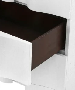 Bungalow 5 New Arrivals Bardot 3 Drawer Side Table White 21 Bungalow 5 New Arrivals Bardot 3 Drawer Side Table White
