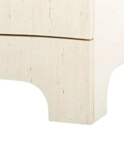 Bungalow 5 Bardot 3 Drawer Side Table Natural