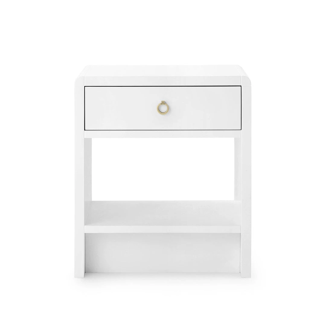 Bungalow 5 Benjamin 1 Drawer Side Table White New Arrivals 10 Bungalow 5 Benjamin 1 Drawer Side Table White New Arrivals