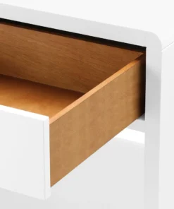 Bungalow 5 Benjamin 1 Drawer Side Table White New Arrivals 21 Bungalow 5 Benjamin 1 Drawer Side Table White New Arrivals