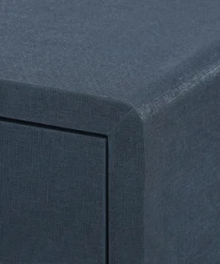 Bungalow 5 New Arrivals Benjamin 1 Drawer Side Table Navy Blue