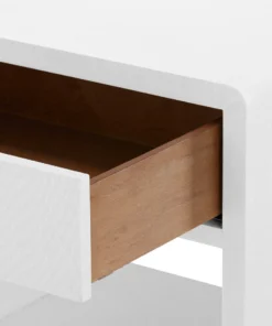 Bungalow 5 Benjamin Linen 1 Drawer Side Table White New Arrivals 16 Bungalow 5 Benjamin Linen 1 Drawer Side Table White New Arrivals