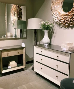 Made Goods Blaine Dresser Pristine Faux Canvas New Arrivals