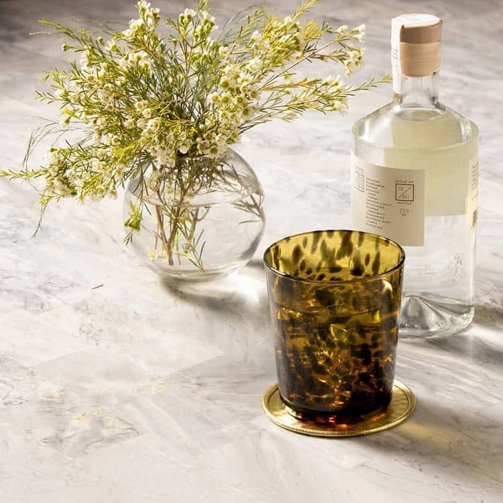 Blue Pheasant New Arrivals Andrew Tumbler Set Tortoiseshell Set Of 6 3 Blue Pheasant New Arrivals Andrew Tumbler Set Tortoiseshell Set Of 6