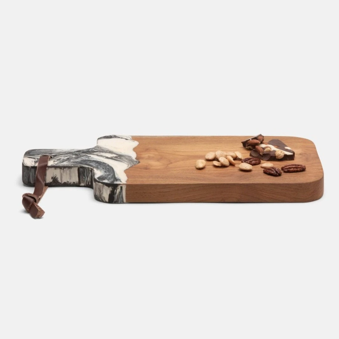 Blue Pheasant Austin Black Swirl Serving Board Large 5 Blue Pheasant Austin Black Swirl Serving Board Large