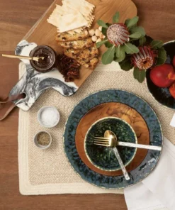 Blue Pheasant Austin Black Swirl Serving Board Large 7 Blue Pheasant Austin Black Swirl Serving Board Large