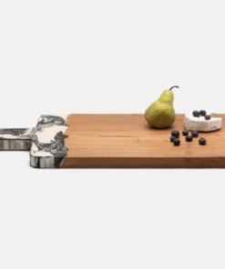 Blue Pheasant Austin Black Swirl Serving Board Large 8 Blue Pheasant Austin Black Swirl Serving Board Large