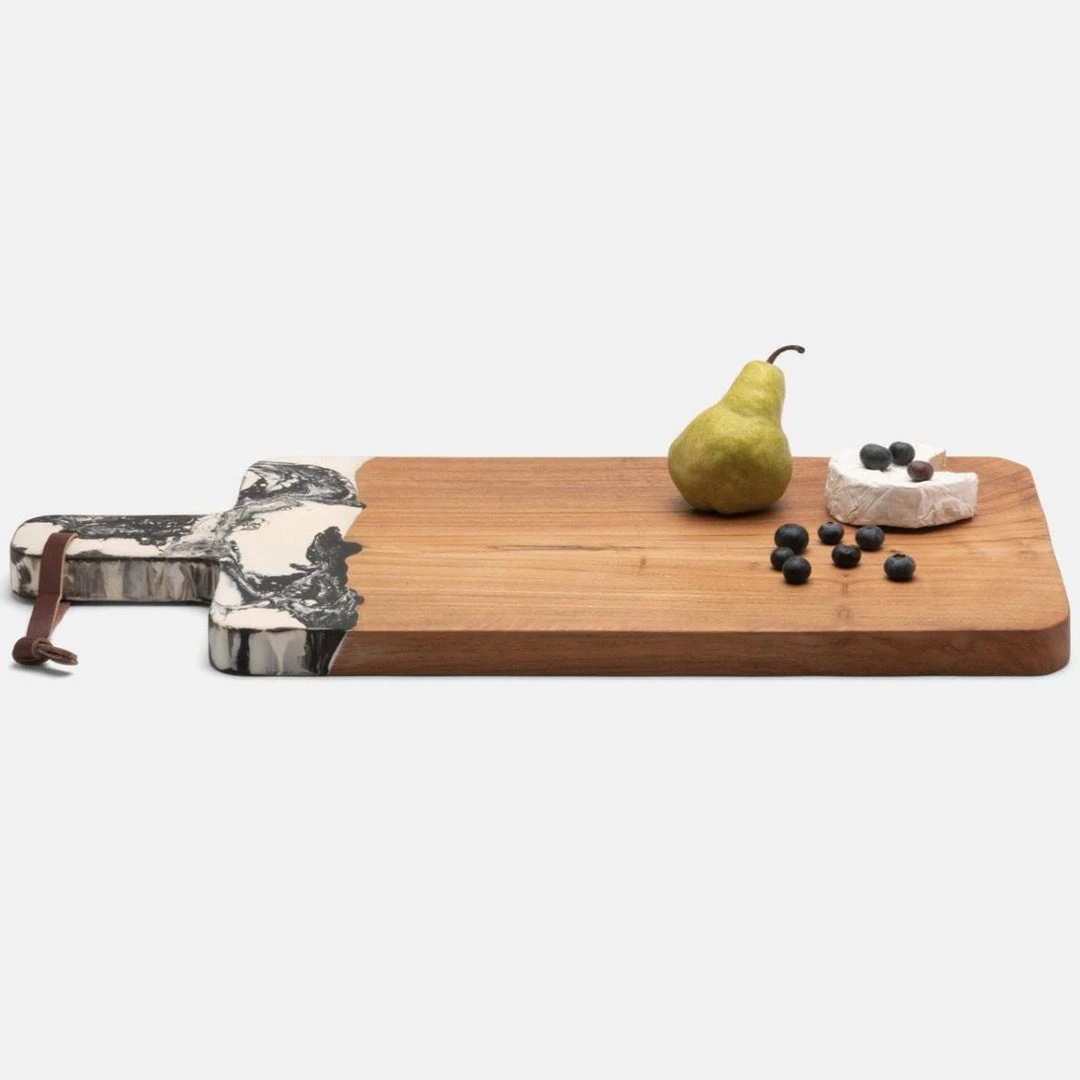 Blue Pheasant Austin Black Swirl Serving Board Large 4 Blue Pheasant Austin Black Swirl Serving Board Large