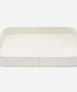 Blue Pheasant New Arrivals Browmley Tray White Hide