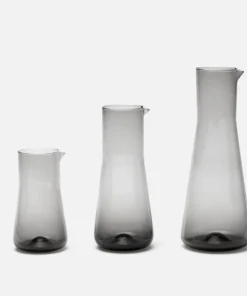 Blue Pheasant Declan Pitcher Smoke Set Of 3