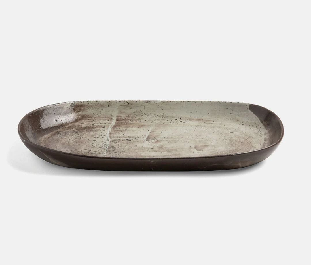 Blue Pheasant Dexter Oval Serving Platter Large Set/2 1 Blue Pheasant Dexter Oval Serving Platter Large Set/2