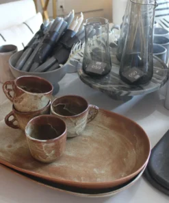 Blue Pheasant New Arrivals Dexter Lava Clay Mug Set Of 4 10 Blue Pheasant New Arrivals Dexter Lava Clay Mug Set Of 4