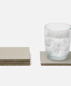 Blue Pheasant Evan Coaster Set Light Gray 7 Blue Pheasant Evan Coaster Set Light Gray