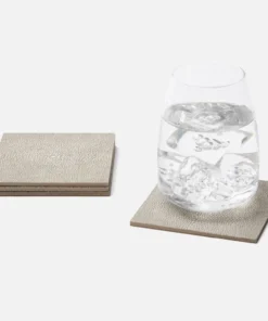 Blue Pheasant Henry Coaster Set Sand