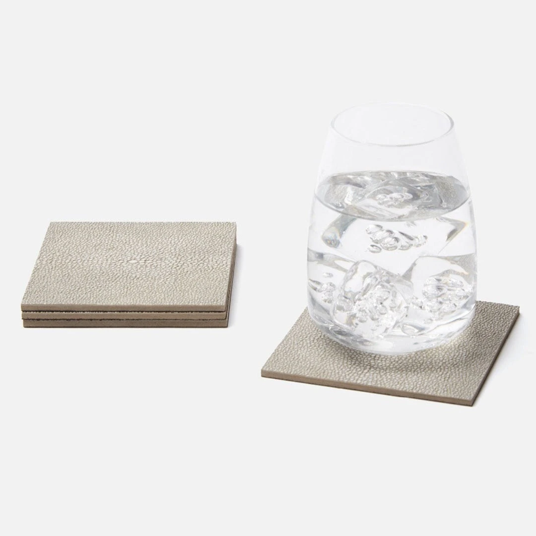 Blue Pheasant Henry Coaster Set Sand 2 Blue Pheasant Henry Coaster Set Sand