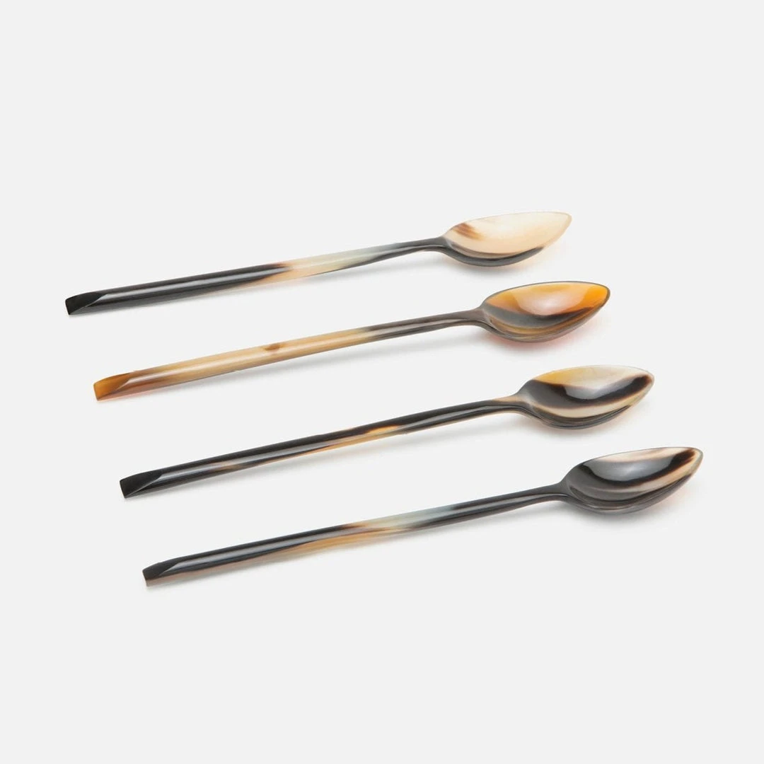 Blue Pheasant Kaarl Mixed Black Cocktail Spoon Set/12 New Arrivals 7 Blue Pheasant Kaarl Mixed Black Cocktail Spoon Set/12 New Arrivals