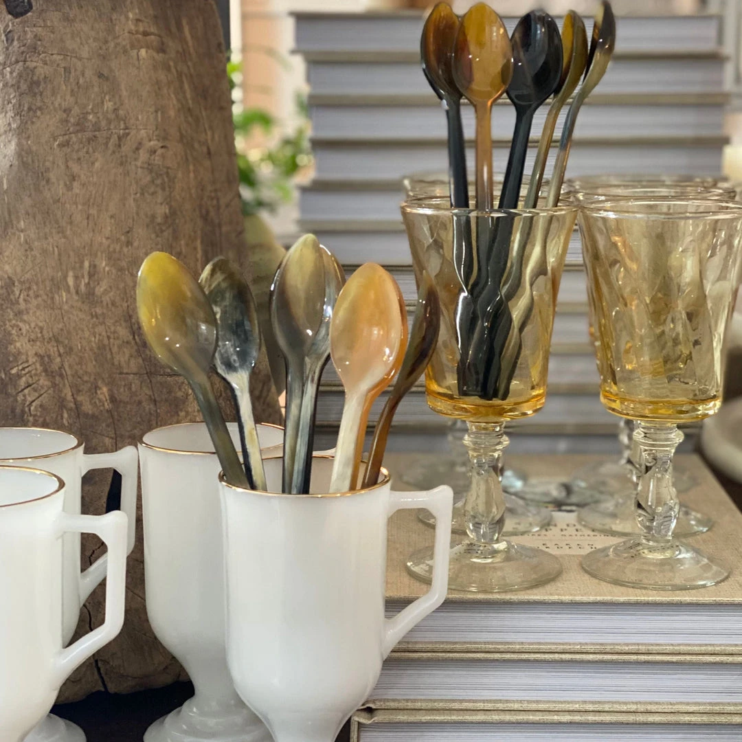 Blue Pheasant Kaarl Mixed Black Cocktail Spoon Set/12 New Arrivals 4 Blue Pheasant Kaarl Mixed Black Cocktail Spoon Set/12 New Arrivals