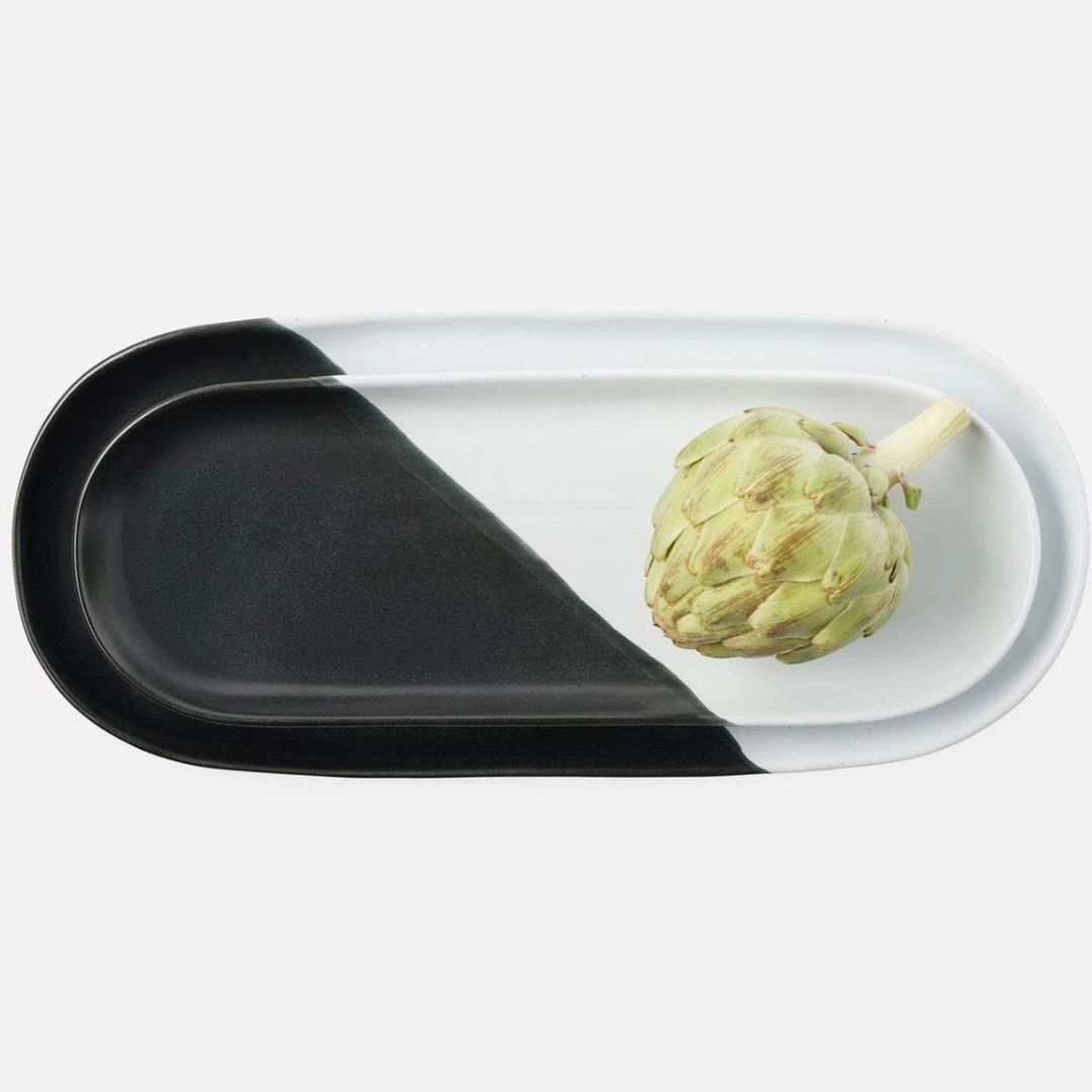 Blue Pheasant Landen Serving Platter Set 5 Blue Pheasant Landen Serving Platter Set