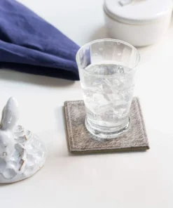 Blue Pheasant New Arrivals Tanner Coaster Set Gray 8 Blue Pheasant New Arrivals Tanner Coaster Set Gray