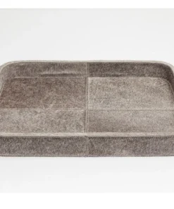 Blue Pheasant Browmley Tray Gray Hide