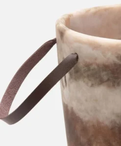 Blue Pheasant New Arrivals Wesley Brown Swirled Ice Bucket 7 Blue Pheasant New Arrivals Wesley Brown Swirled Ice Bucket