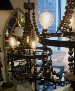 BoBo Intriguing Objects New Arrivals Metal Beaded Chandelier Small 5 BoBo Intriguing Objects New Arrivals Metal Beaded Chandelier Small