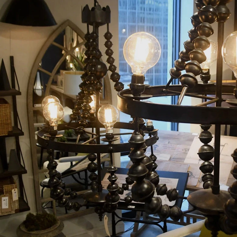 BoBo Intriguing Objects New Arrivals Metal Beaded Chandelier Small 3 BoBo Intriguing Objects New Arrivals Metal Beaded Chandelier Small