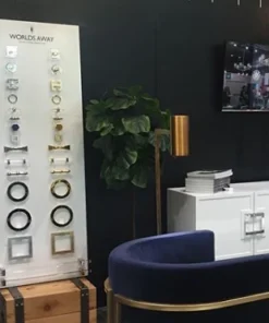 Worlds Away Braxton Hardware Silver Leaf Pair New Arrivals