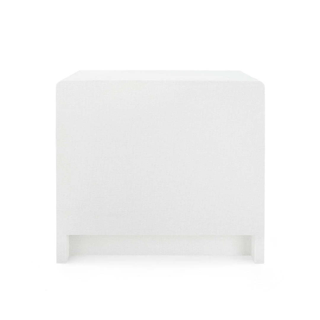 Bungalow 5 New Arrivals Bryant 3 Drawer Side Table White 6 Bungalow 5 New Arrivals Bryant 3 Drawer Side Table White
