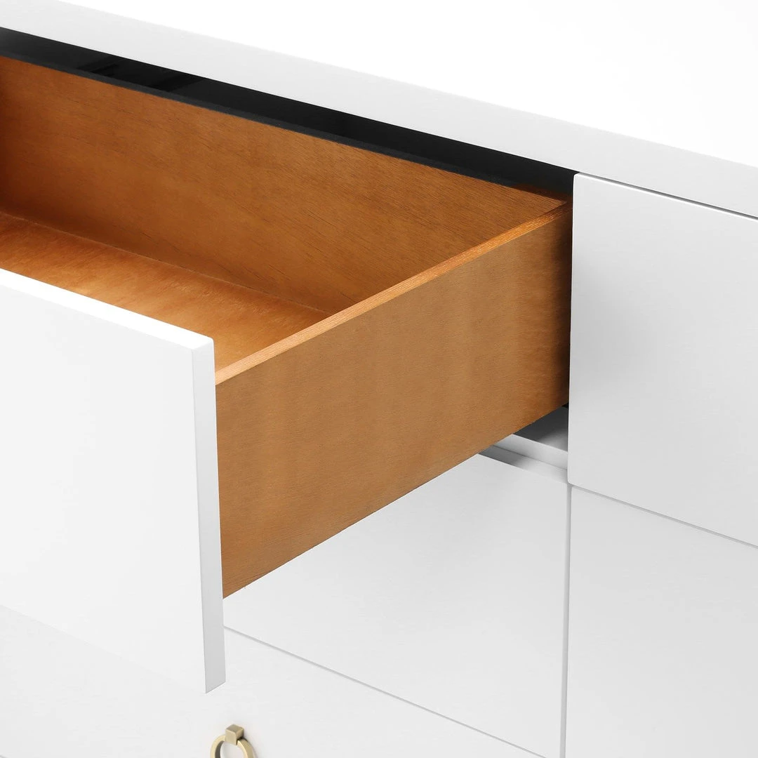 Bungalow 5 New Arrivals Bryant Extra Large 6 Drawer Chest White 7 Bungalow 5 New Arrivals Bryant Extra Large 6 Drawer Chest White