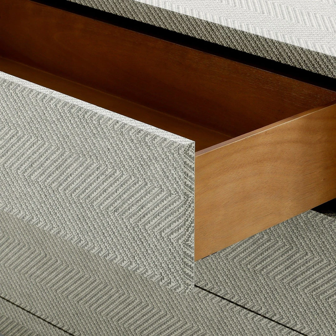 Bungalow 5 Brittany Large 3 Drawer Chest Gray Tweed New Arrivals 9 Bungalow 5 Brittany Large 3 Drawer Chest Gray Tweed New Arrivals