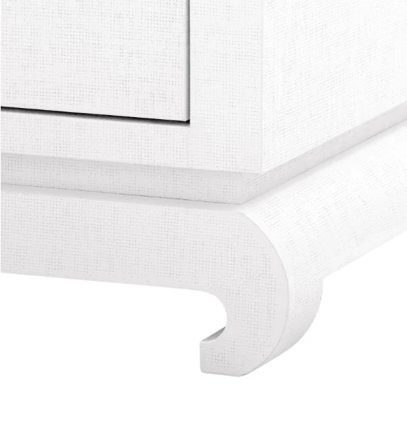 Bungalow 5 Meredith 4 Door Cabinet White 8 Bungalow 5 Meredith 4 Door Cabinet White