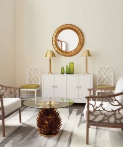 Bungalow 5 Meredith 4 Door Cabinet White 18 Bungalow 5 Meredith 4 Door Cabinet White