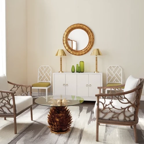 Bungalow 5 Meredith 4 Door Cabinet White 7 Bungalow 5 Meredith 4 Door Cabinet White