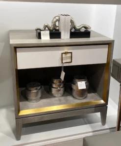 Bungalow 5 Cameron 1 Drawer Side Table Gray 11 Bungalow 5 Cameron 1 Drawer Side Table Gray